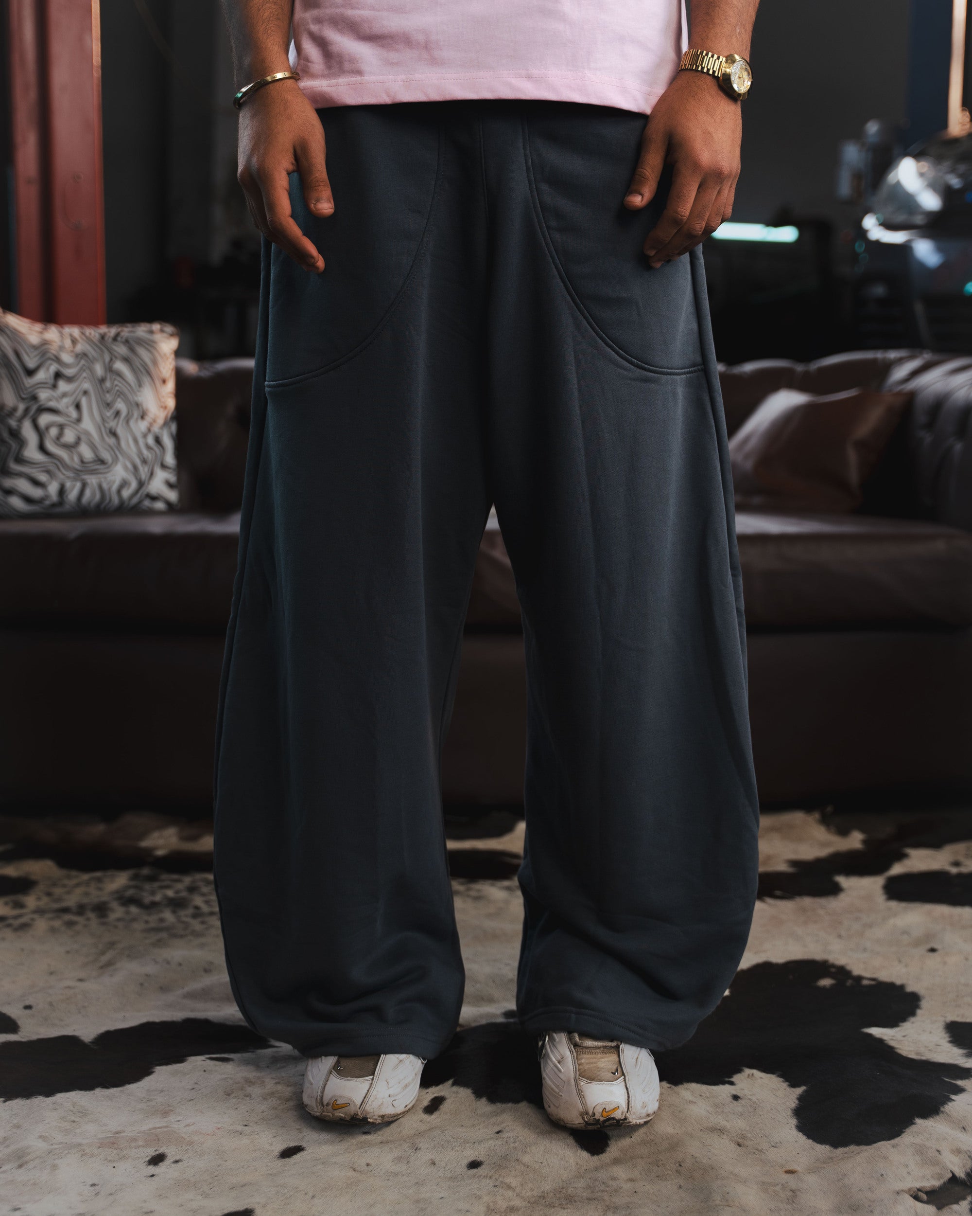 Grey Pants.