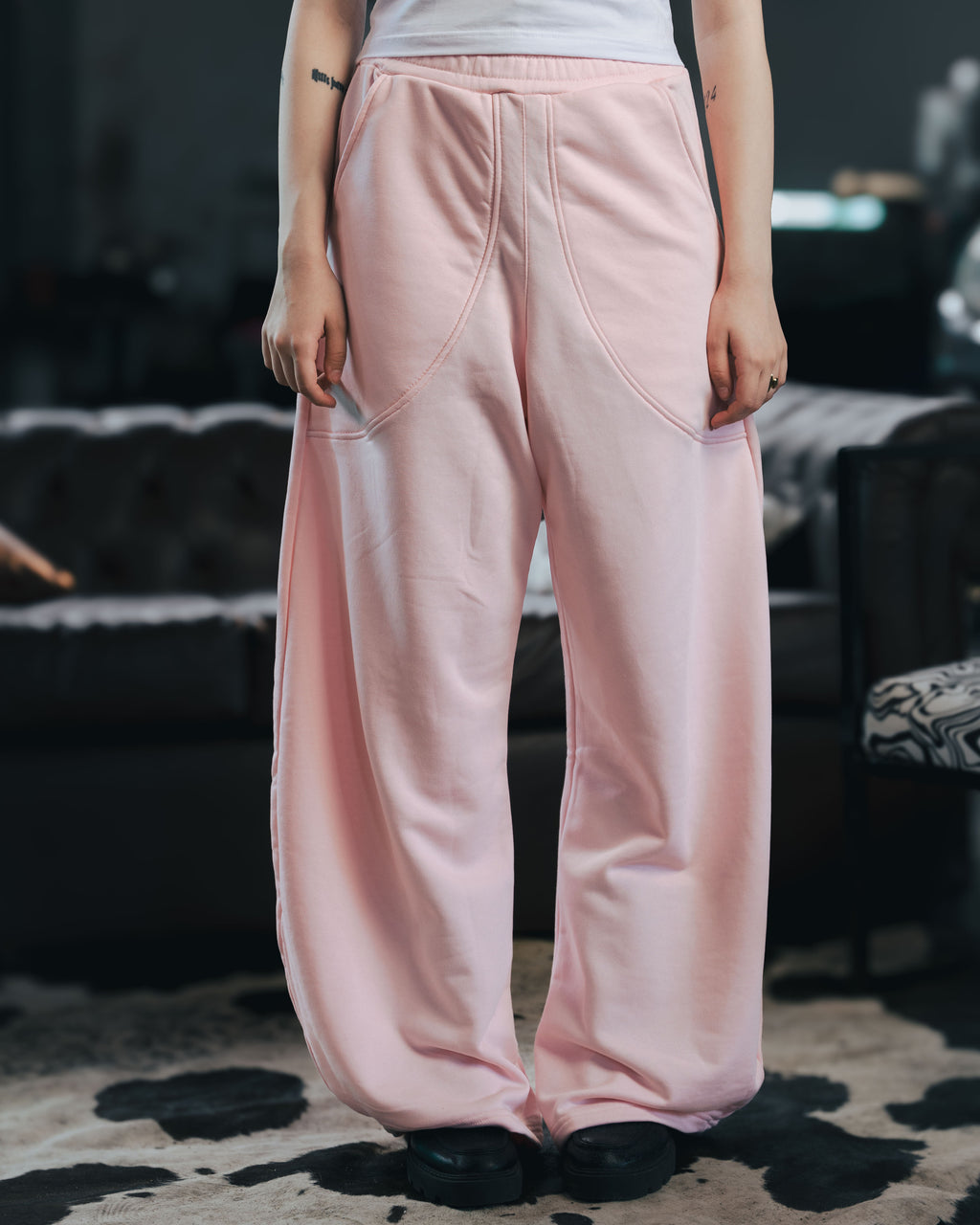 Pink Pants.