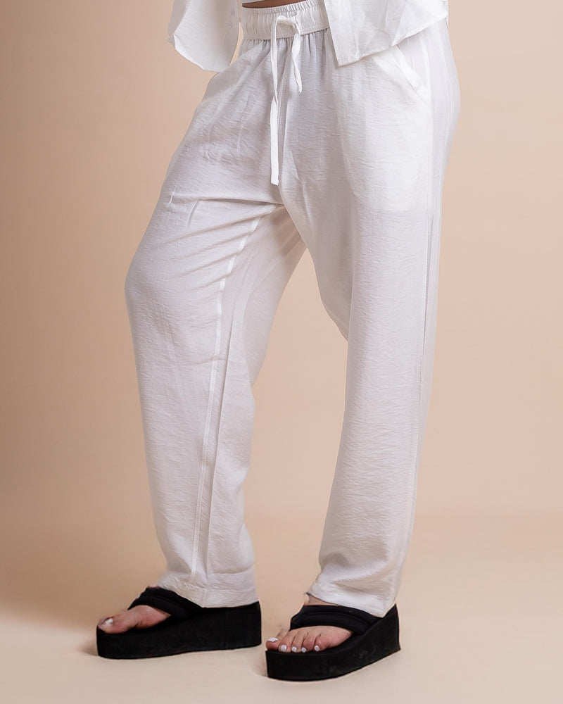 White Linen Pants