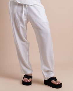White Linen Pants